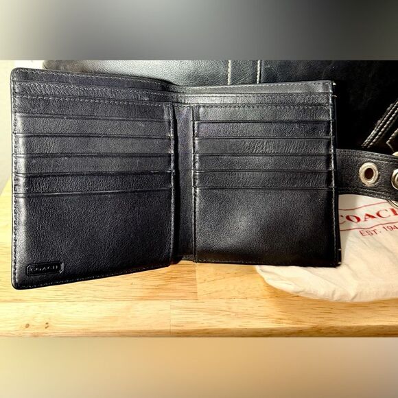 COACH F10192 Vintage SoHo Leather Handbag & Matching SoHo Wallet EUC!! - Picture 12 of 14